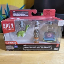 Apex Legends Wingman Charm Series 1 Pathfinder Screen, Nessie & Phoenix Kit