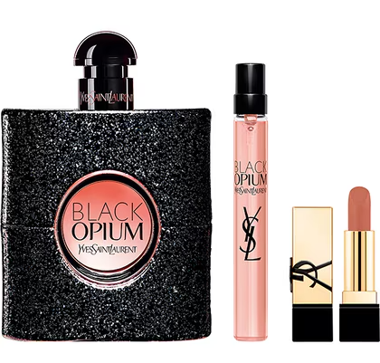 Yves Saint Laurent Black Opium 90ml Eau de Parfum Spray + 10ml Eau de Parfum Spr - Picture 2 of 4
