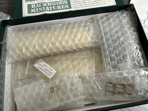 Backwood Miniatures Brass S Scale Mack AC Railbus w/Motor 1:64 NIB Kit MINT! - Picture 4 of 10