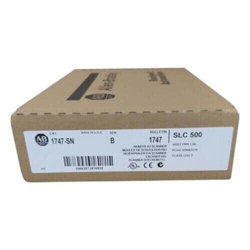 New Factory Sealed AB 1747-SN / B SLC500 PLC Remote I/O Scanner Module - Picture 2 of 4