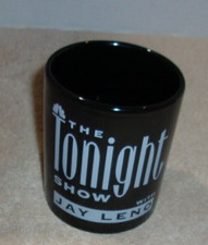THE TONIGHT SHOW WITH JAY LENO GUEST ONE SOUVENIR CERAMIC COFFEE CUP BLACK