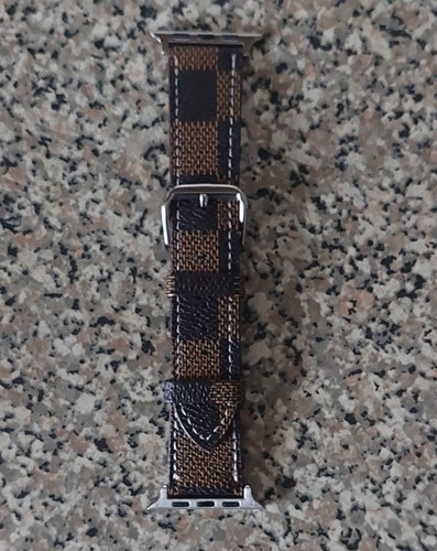 Leather Watch Band Strap for Apple Watch iWatch series 9 8 7 6 5 4 SE 38-49mm - Picture 7 of 29