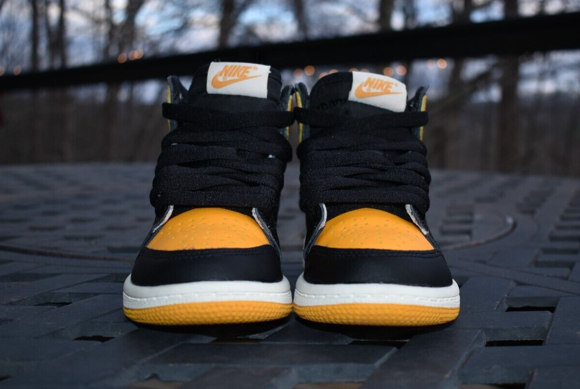 Nike Air Jordan 1 Retro High OG PS 'Yellow Toe' AQ2664-711 Nike Air Jordan 1 Retro High OG PS 'Yellow Toe' AQ2664-711