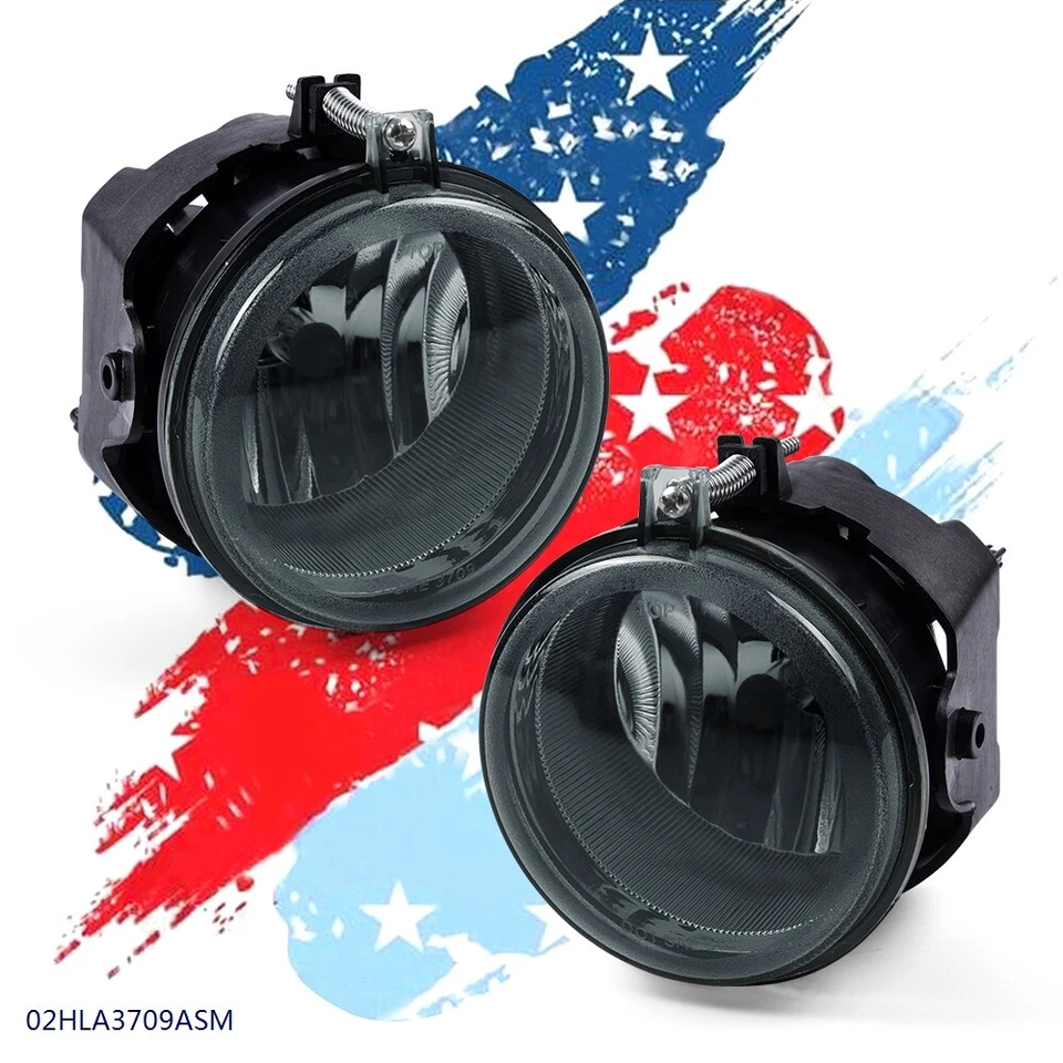 2X Fit For Dodge Challenger Charger Nitro Avenger Caliber Fog Light Bumper Lamp - Image 2 of 4