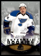 2010-11 SP Game Used ROOKIES Nikita Nikitin Rookie 239/699 St. Louis Blues #109
