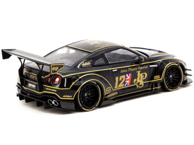 李) LBWK TARMAC Nissan GT-R (R35) セット Tarmac Works Nissan GT-R R35 Type 2 LB Works RHD #12 Black 1