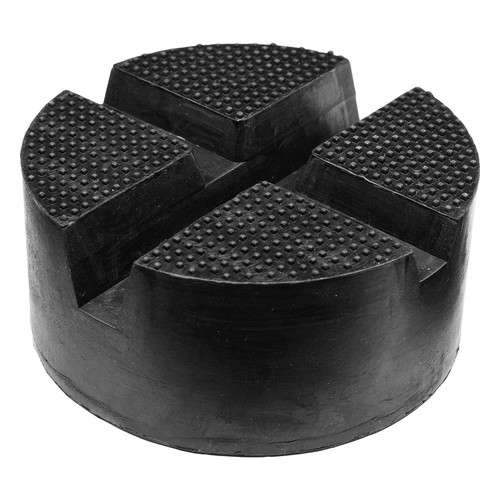 Universal 3Tons Trolley Cross Slotted Floor Jack Rubber Pad Adapter Pinch Weld. - Picture 2 of 7