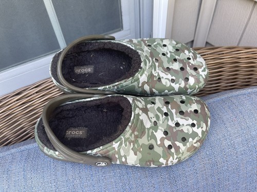 Crocs Classic Camo Camouflage Fleece 