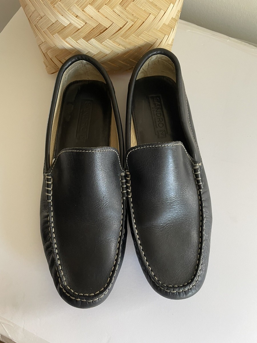 Mens Sz 11 by Sandro Moscoloni Loafers Leather Drivers Shoes  display picture 2
