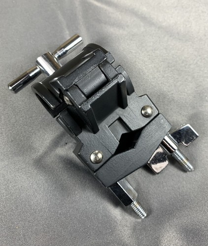 "Morsetto portabatteria Alesis Tom supporto braccio piatto batteria hardware metallo resistente 1,5"" - Foto 2 di 2