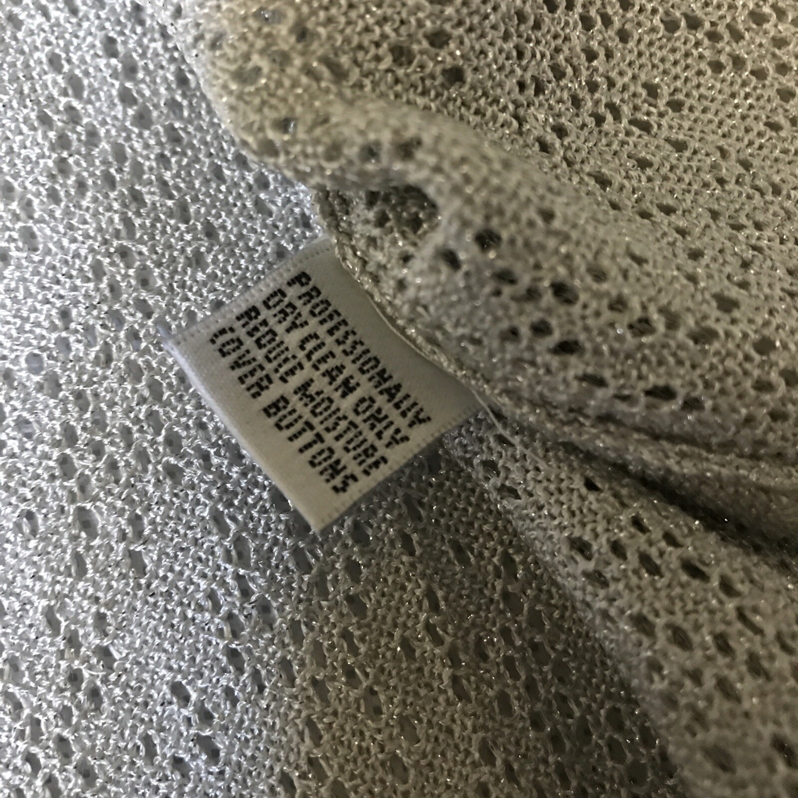 St. John Basic Womens Cardigan Knit Gray Metallic… - image 8