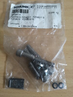 SCHUNK 5509414 BEIPACK PZN00/1 PZN80/1S PZN80/2 PZN80/2S NEU OVP