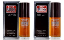 *PACK OF 2* MUSK by COTY for Men 1.4 oz 44 ml Cologne Spray NEW IN BOX