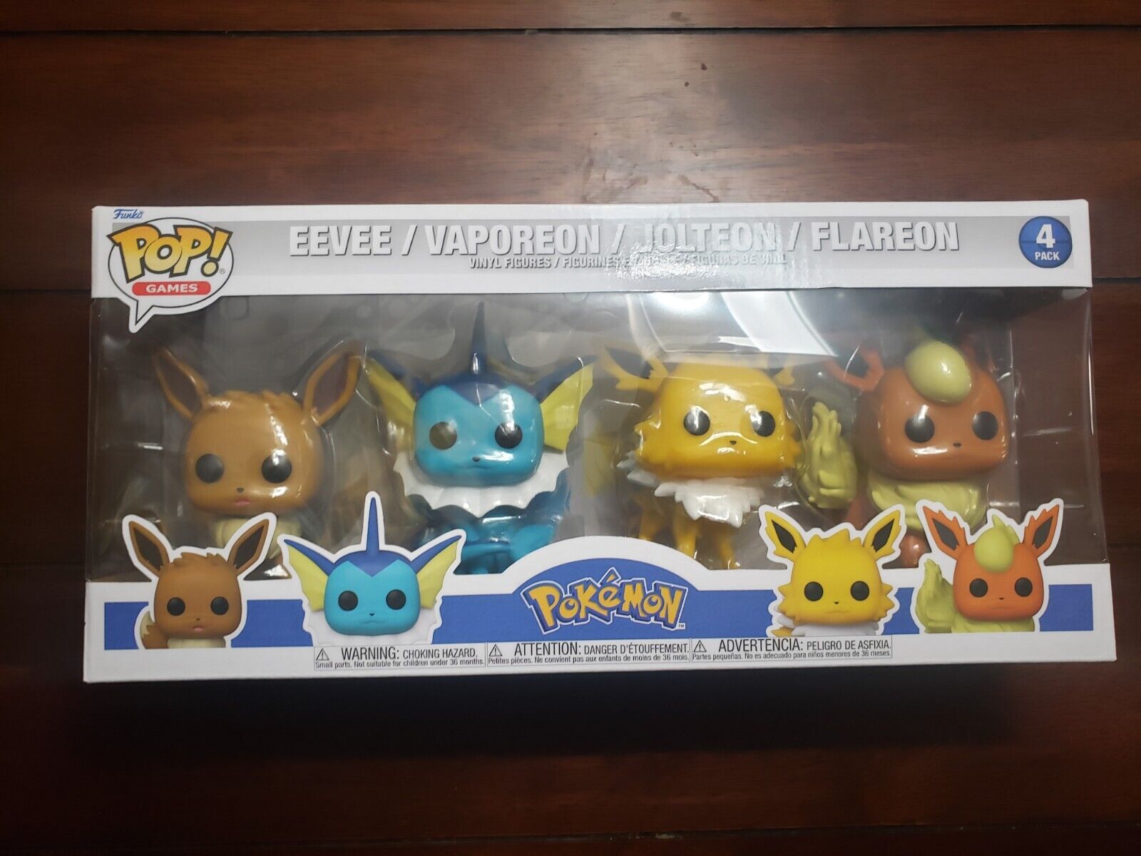 Funko POP 4-pack - Pokémon Eeveelutions or Disney Princess