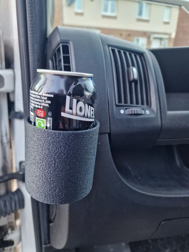 Peugeot Boxer Fiat Ducato Citroen Relay(2006+) Left Side Drink Cup Holder Fuzzy - Picture 2 of 8