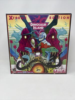 DINOSAUR ISLAND Park XTREME Edition Pledge KickStarter Exclusive Board Game