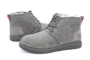 ugg neumel waterproof leather wool charcoal kids 6 fits woman size neumel ugg size 6
