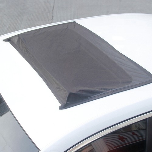 Universal Auto Rollo Sonnenschutz Schiebedach Verhindern UV Netz Schwarz - Picture 7 of 7