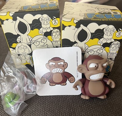 Evil Monkey Kid Robot Family Guy Mini 3  Toy Figure With Box