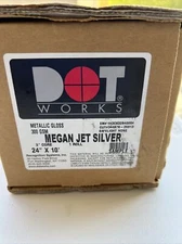 Megan Jet Silver 24”x10’ Metallic Gloss 300 Gsm