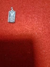 US Credit Silver Bar/Pendant, 2 Grams 999 Silver