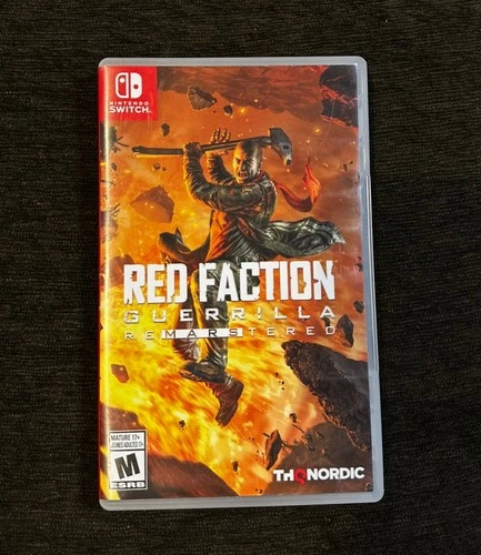 New ListingRed Faction Guerilla ReMarstered Nintendo Switch Tested✅