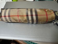 Unused Burberry Nova Check Folding Umbrella