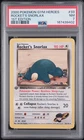 2000 Pokemon Gym Heroes 1st Edition 33 Rocket's Snorlax PSA 7 167439402