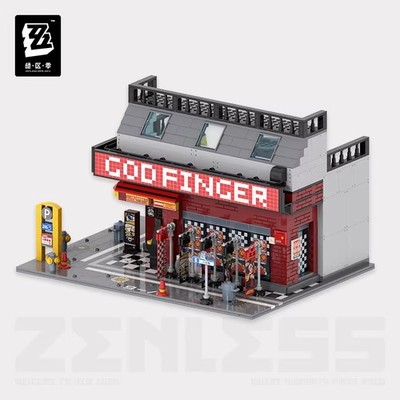 ZZZ Zenless Zone Zero Sixth Street Theme Stationer s Shop Scene Assembly Blocks