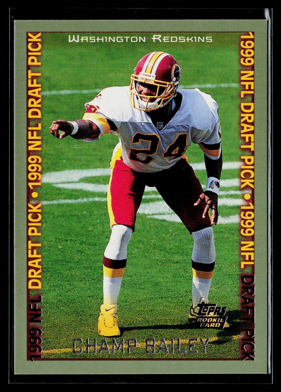 Champ Bailey 1999 Topps #354 Washington Redskins Rookie