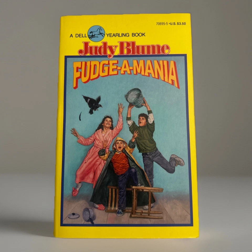 Fudge-A-Mania Judy Blume Paperback Book 1990 1st Print ~ New Unread 🔥 Foto 2 de 4