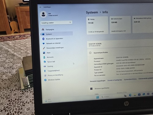 laptop hp - Afbeelding 6 van 12