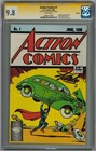 CGC ACTION COMICS (1988) REPRINT #1 (9.8) SIGNATURE SERIES -