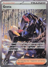 Geeta 226/197 Special Illustration Rare Obsidian Flames Pokemon Holo Near Mint