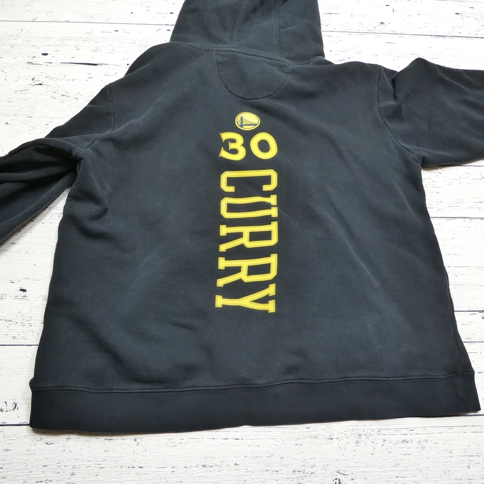 Golden State Warriors Hoodie Mens Large NBA Basketball Curry 30 Fanatics Pullove - Image 4 of 4