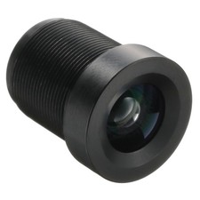 6mm CCTV Camera Lens 3MP F2.0 FPV Security Camera Lens for IP Camera, Black