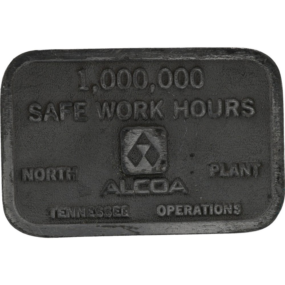 ALCOA Aluminum Company America North Plant Tennessee TN Vintage Belt Buckle