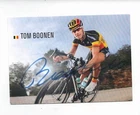 CYCLING autograph of TOM BOONEN AS BELGIAN CHAMPION