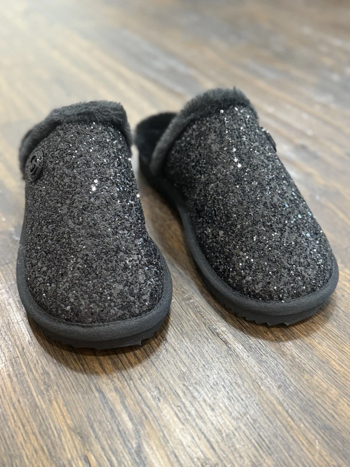 Zapatilla Michael Kors Janis Negra Gruesa Brillo Talla 8 NUEVA Foto 2 de 4