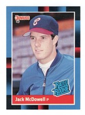 Jack McDowell Donruss Card #47 Rookie Card. rookie card picture