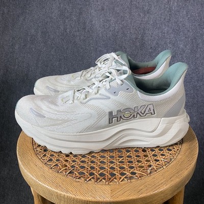 Hoka One One Arahi 8 Running Sneakers Mens 13 D Shoes Green Grey Run Excellent