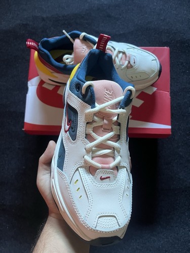 Nike M2K Tekno Blanco Azul Marino Zapatilla A03108 402 - Imagen 2 de 8