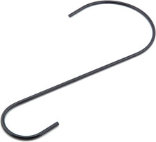 3 Pack 12 Inches Tree Branch Hooks,S Shape Hooks - Metal Hanger Hook for Hanging