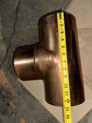 NIBCO  6x6x6 In TEE Copper Fetting