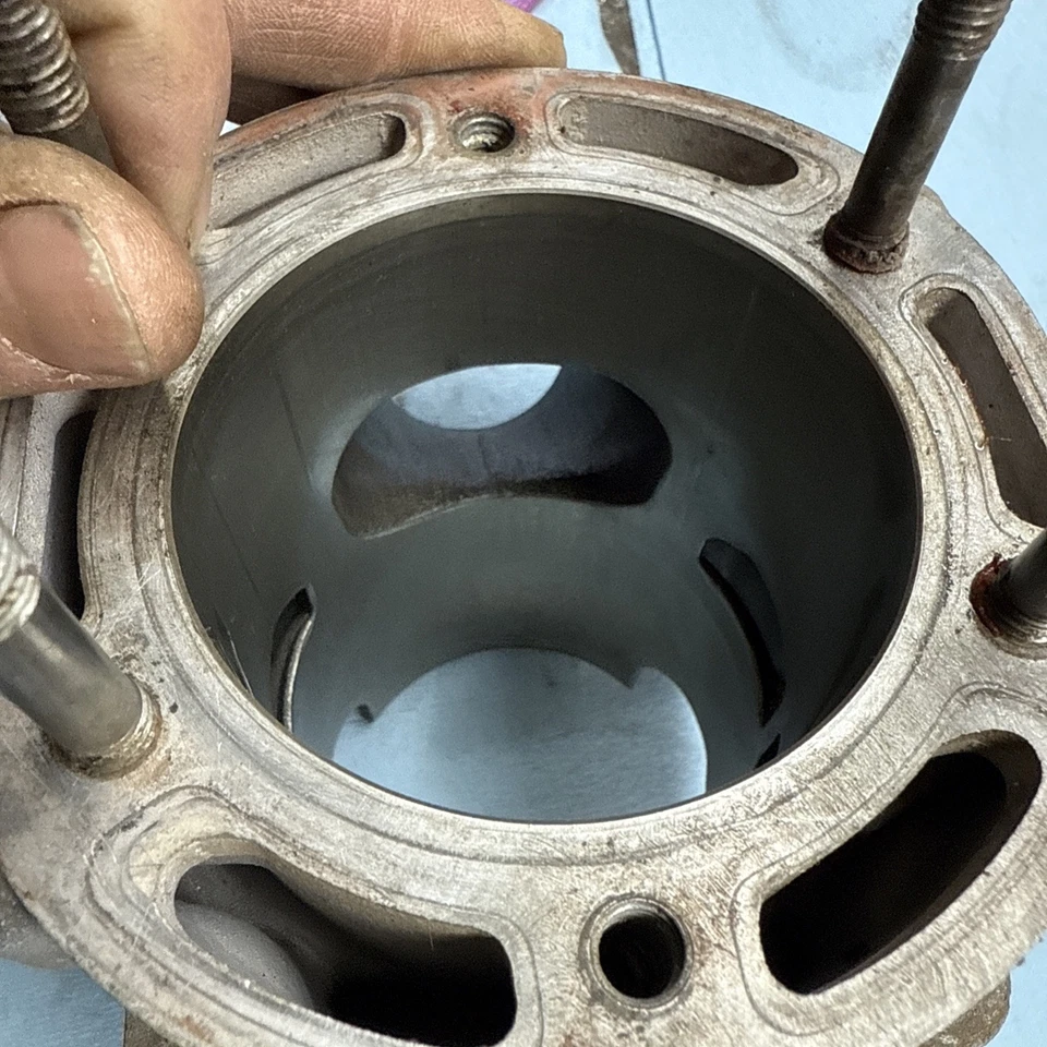 1994 1995 1996 Yamaha Vmax 600 motor cylinder jug piston Foto 4 de 4