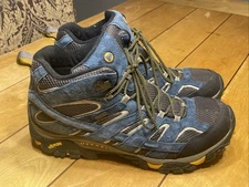 Merrell Men Moab 3 Mid Waterproof Shoes Color Blue Size 13 Vibram