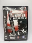 Sony PS2 Rainbow Six Lockdown CIB Tested