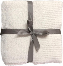 Knit Throw Blanket Super Soft Warm Blanket for Couch Lightweight Fluffy Blanket