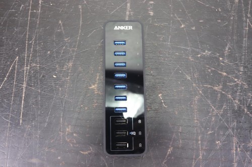 Anker A7515 USB 3.0 Data Hub W/ 3 smart charging port 7 Port W/ Adapter - Photo 2/8