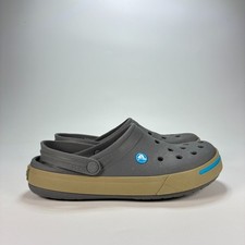 Crocs Crocband II Charcoal Lightweight Casual Comfort Slip On Clog Men s Size 9
